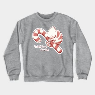 Candy Cane Chameleon Crewneck Sweatshirt